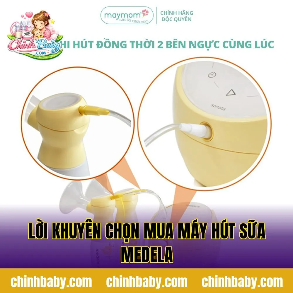 Lời khuyên chọn mua máy hút sữa Medela