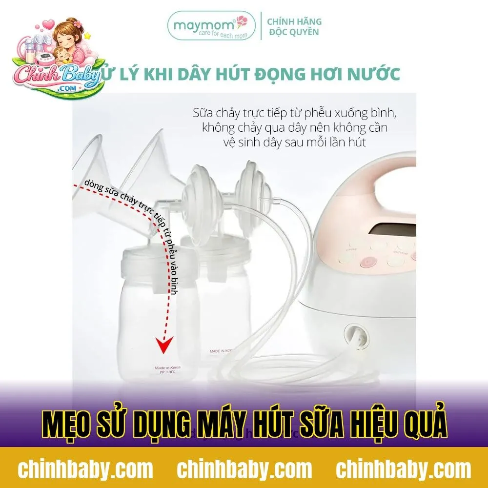 Mẹo sử dụng máy hút sữa hiệu quả