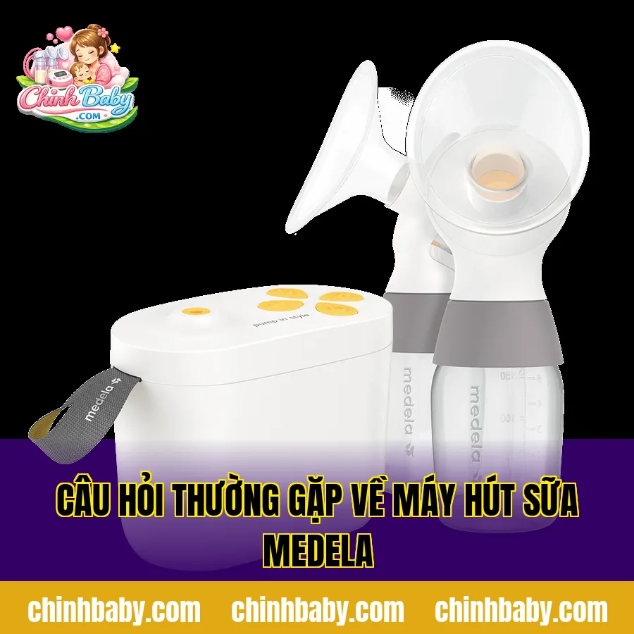 Câu hỏi thường gặp về máy hút sữa Medela