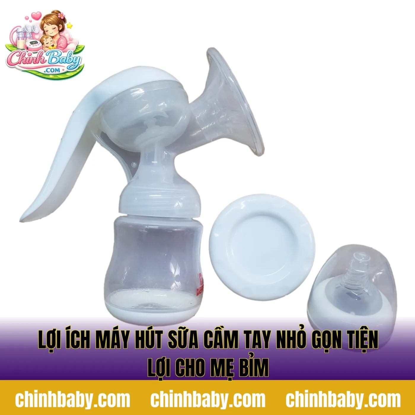 lợi ích máy hút sữa cầm tay nhỏ gọn tiện lợi cho mẹ bỉm