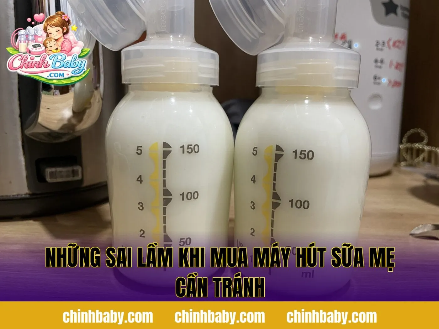 những sai lầm khi mua máy hút sữa mẹ cần tránh