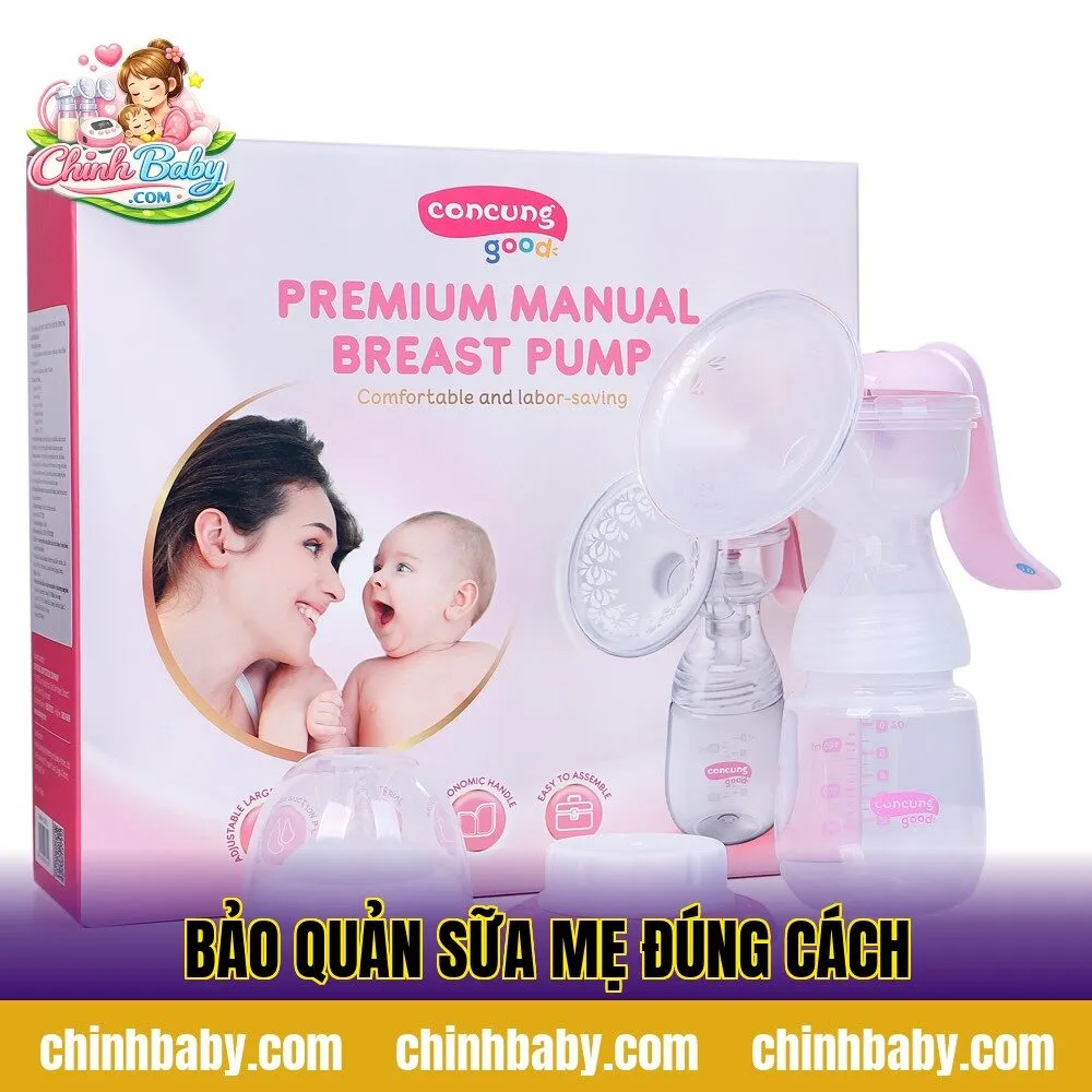 Cách Bảo Quản Sữa Mẹ Đúng Cách