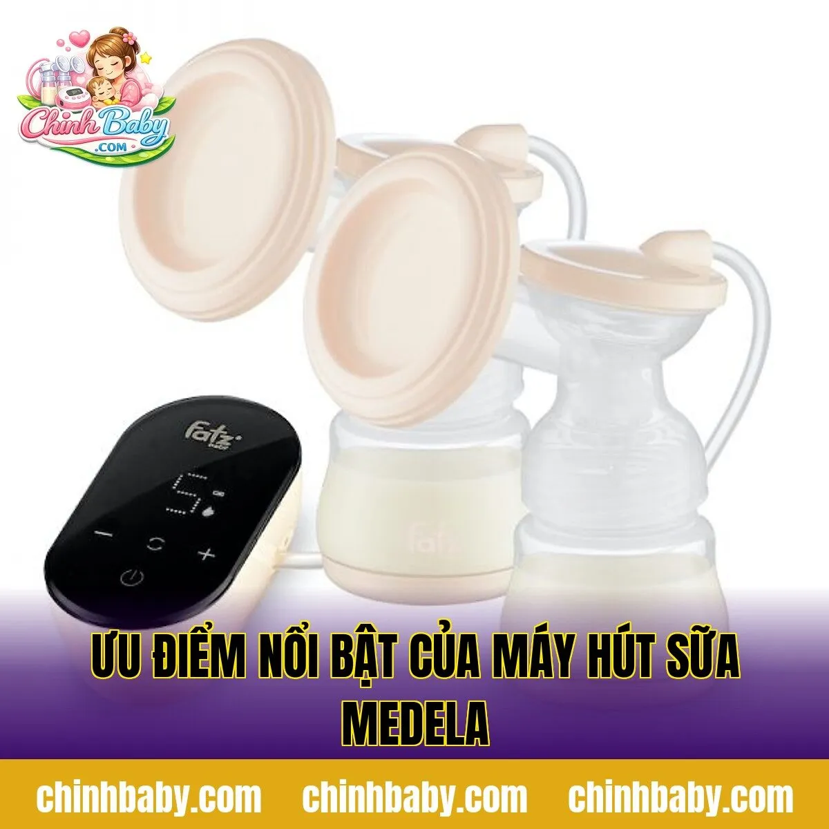 Ưu điểm nổi bật của máy hút sữa Medela