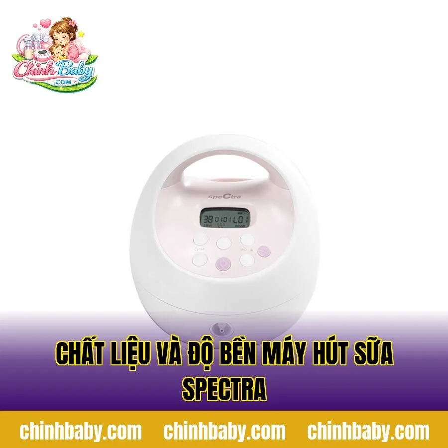 Chất liệu và độ bền máy hút sữa Spectra