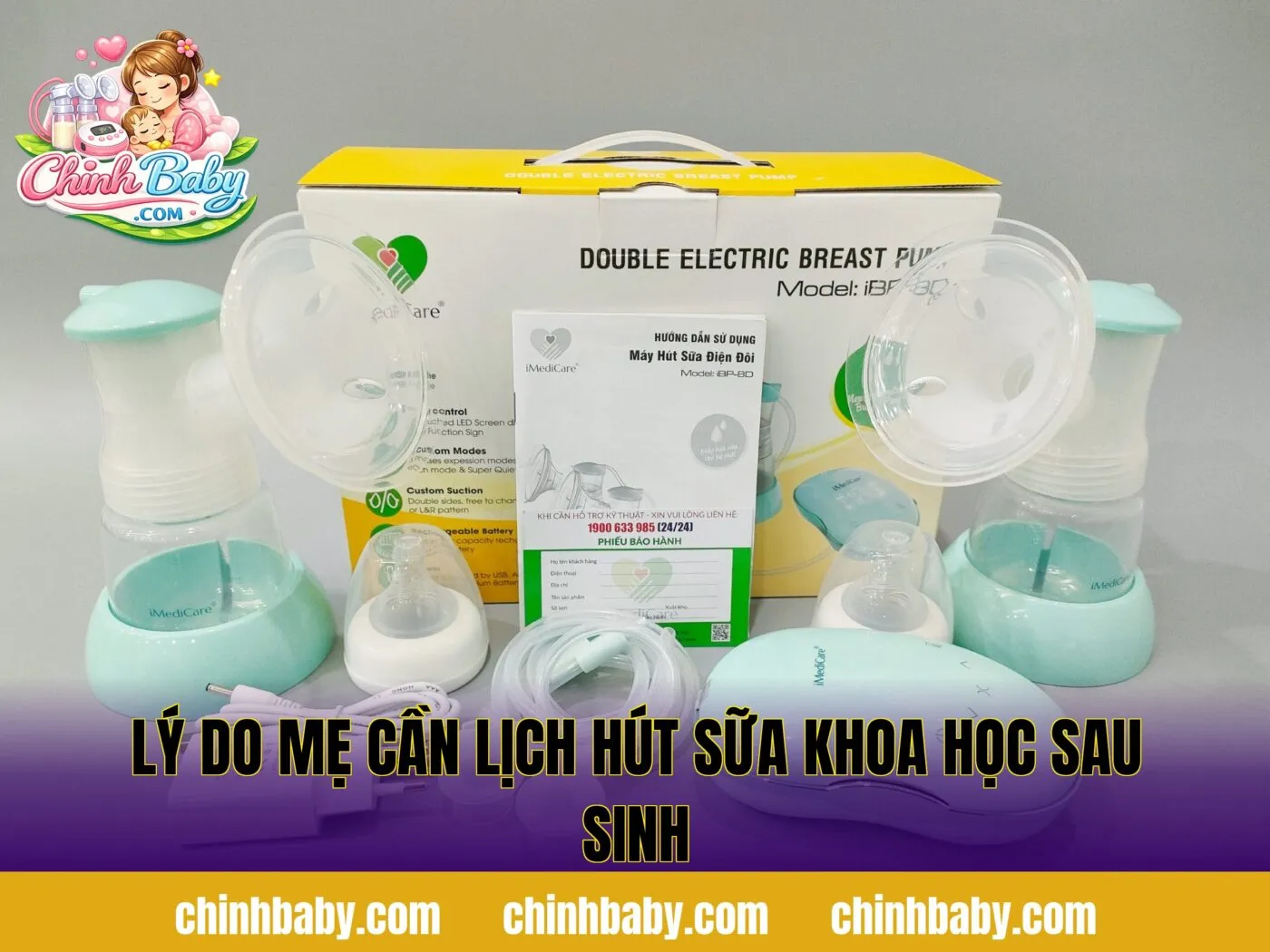 lý do mẹ cần lịch hút sữa khoa học sau sinh