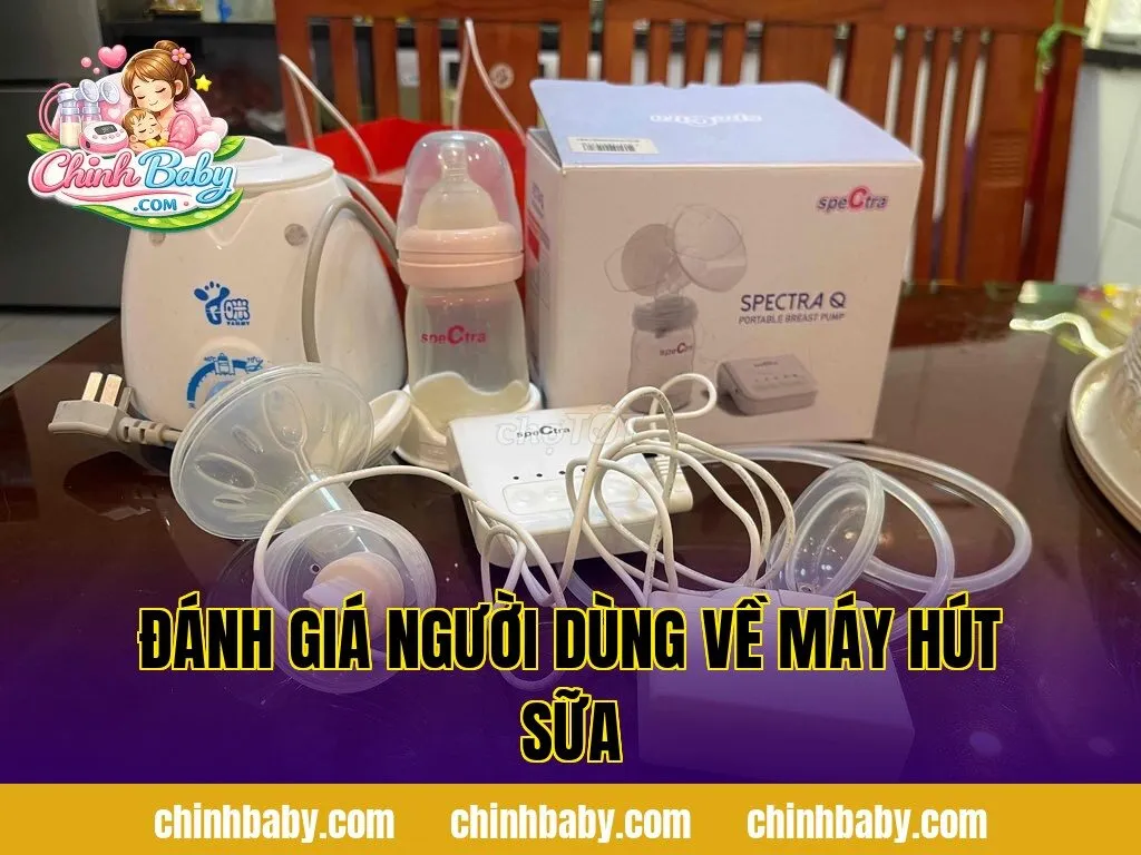 Đánh giá người dùng về máy hút sữa
