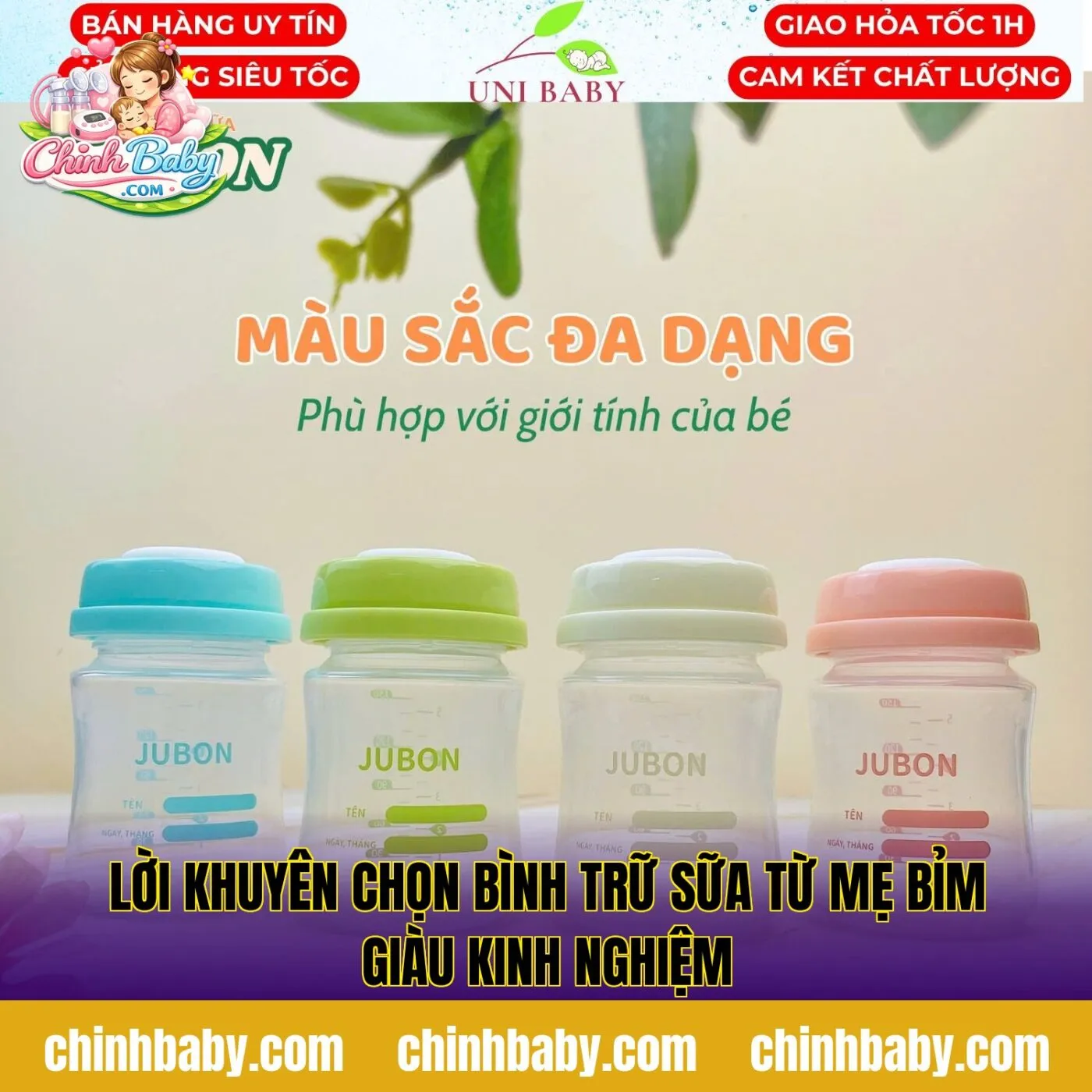 lời khuyên chọn bình trữ sữa từ mẹ bỉm giàu kinh nghiệm