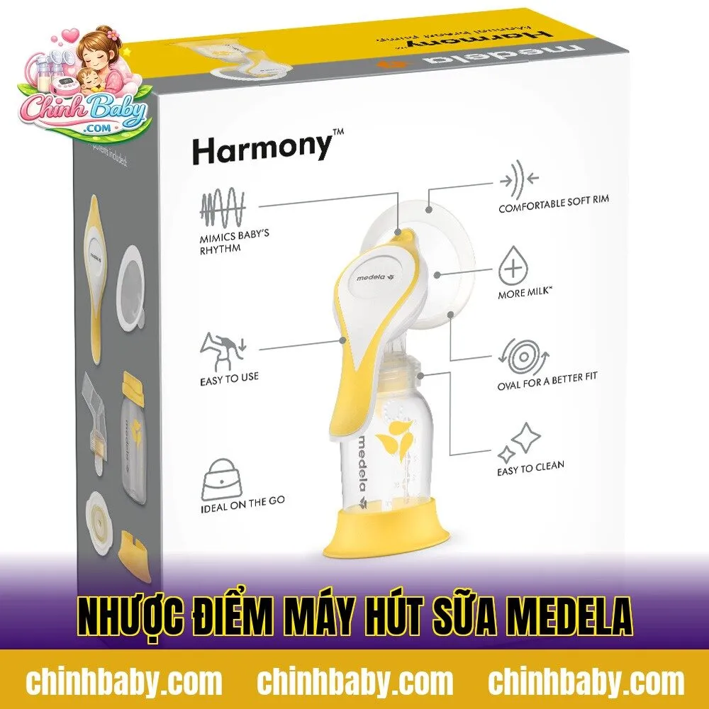 Nhược điểm máy hút sữa Medela