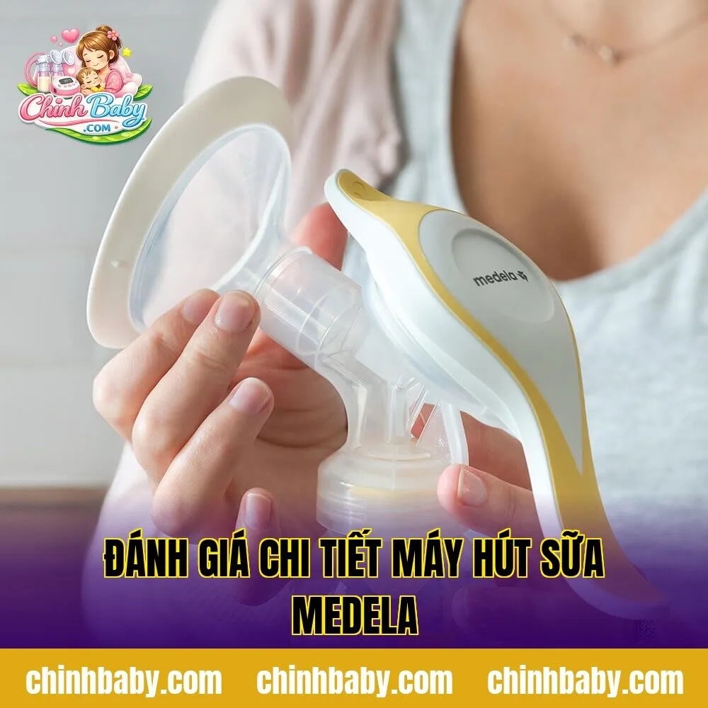 Đánh giá chi tiết máy hút sữa Medela