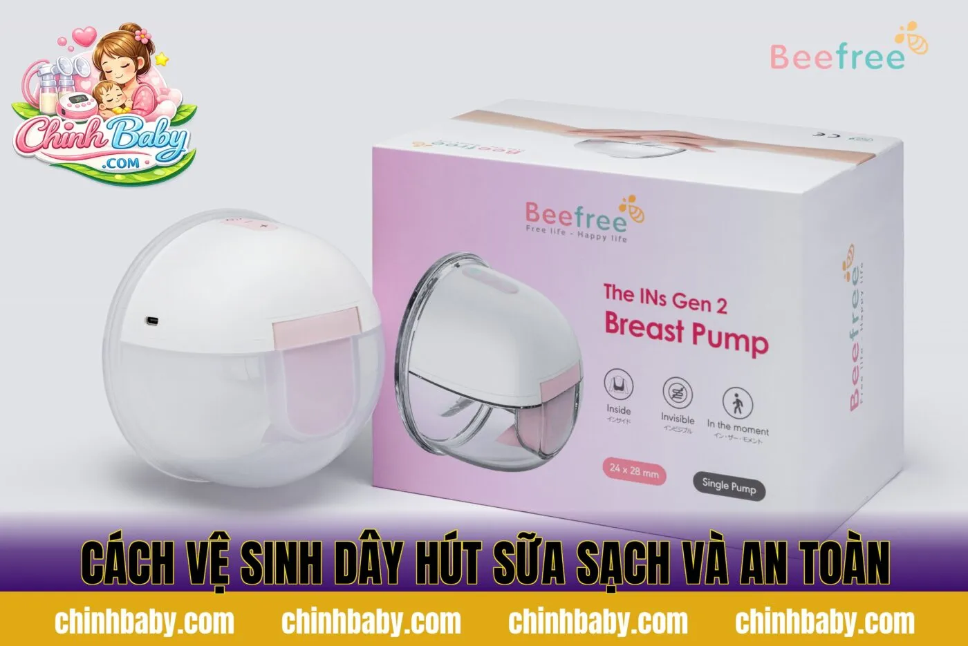 Cách vệ sinh dây hút sữa sạch và an toàn