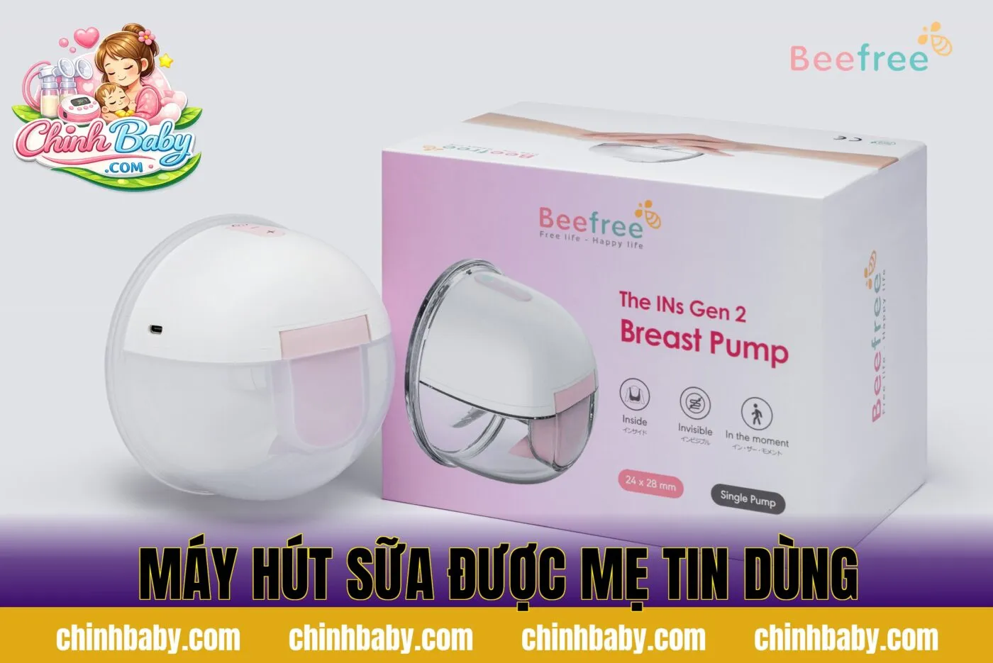 Máy hút sữa được mẹ tin dùng