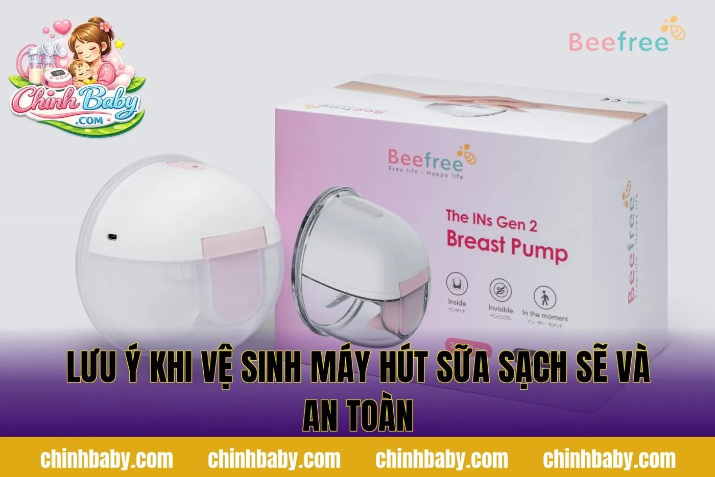 lưu ý khi vệ sinh máy hút sữa sạch sẽ và an toàn