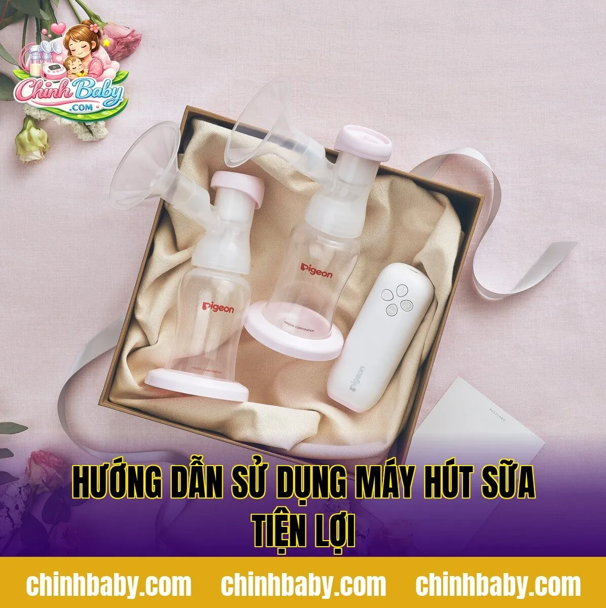 Hướng dẫn sử dụng máy hút sữa tiện lợi