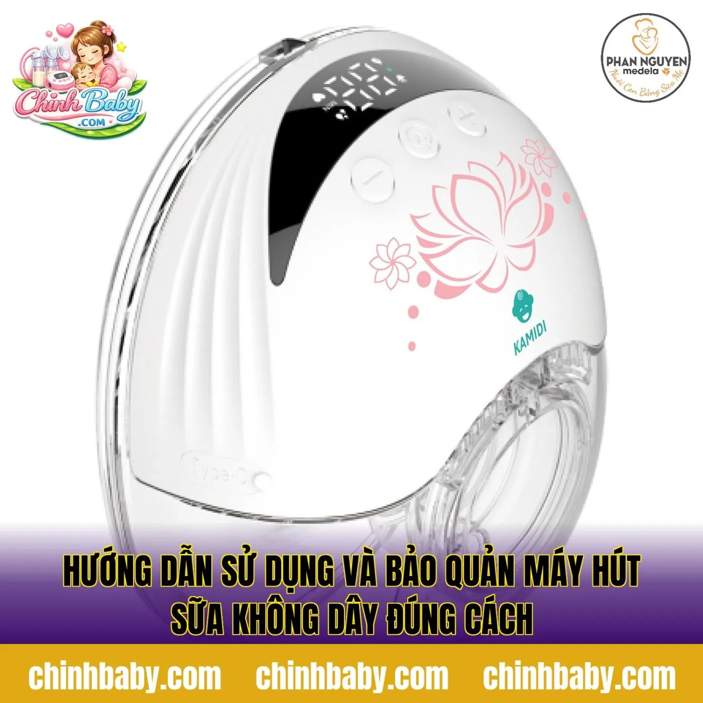 hướng dẫn sử dụng và bảo quản máy hút sữa không dây đúng cách