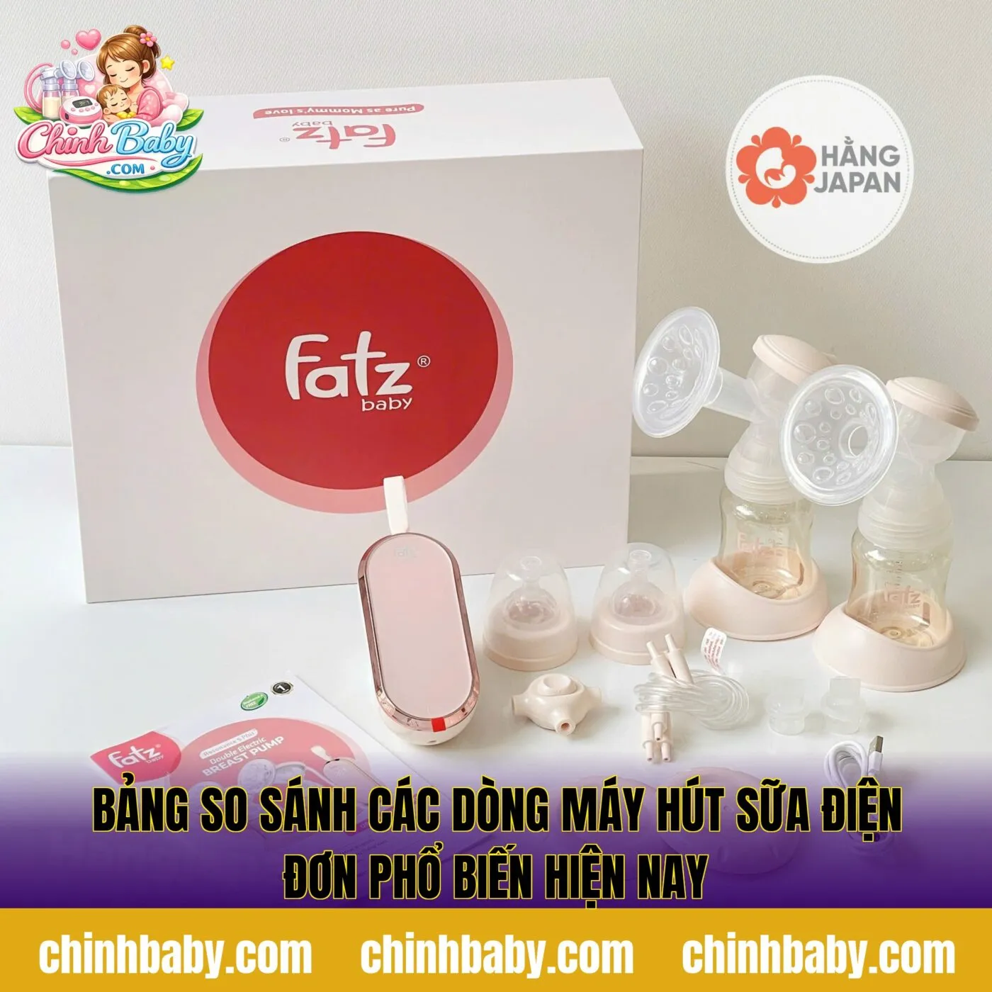 bảng so sánh các dòng máy hút sữa điện đơn phổ biến hiện nay