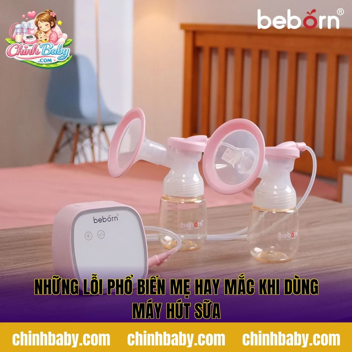 Những lỗi phổ biến mẹ hay mắc khi dùng máy hút sữa