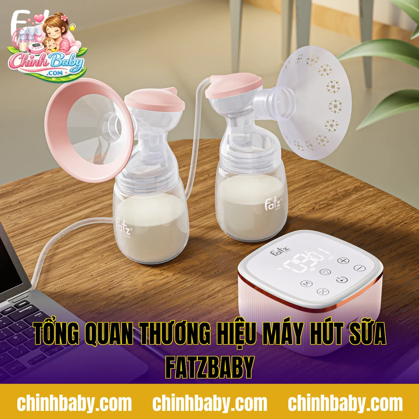 Tổng quan thương hiệu máy hút sữa Fatzbaby