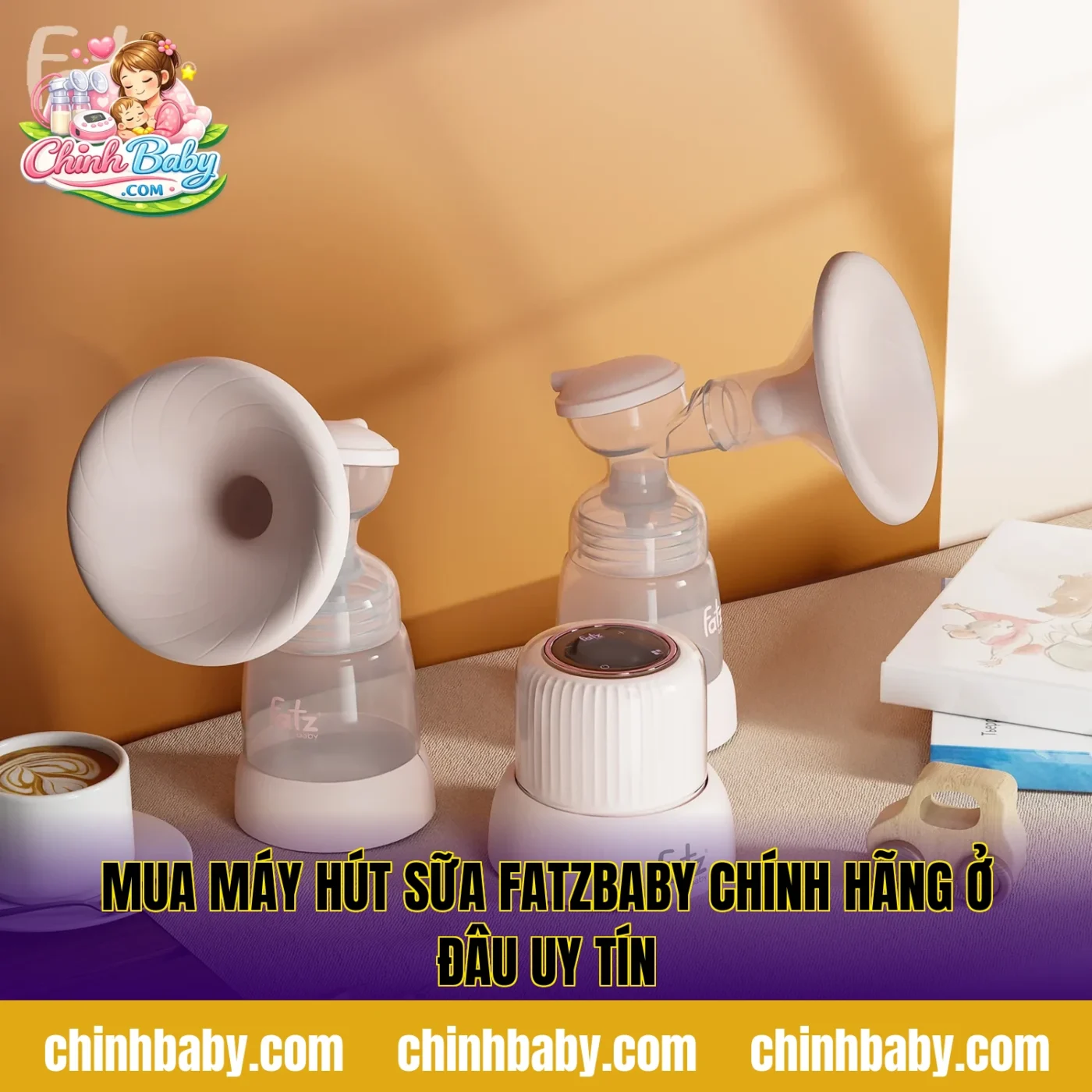 Mua máy hút sữa Fatzbaby chính hãng ở đâu uy tín