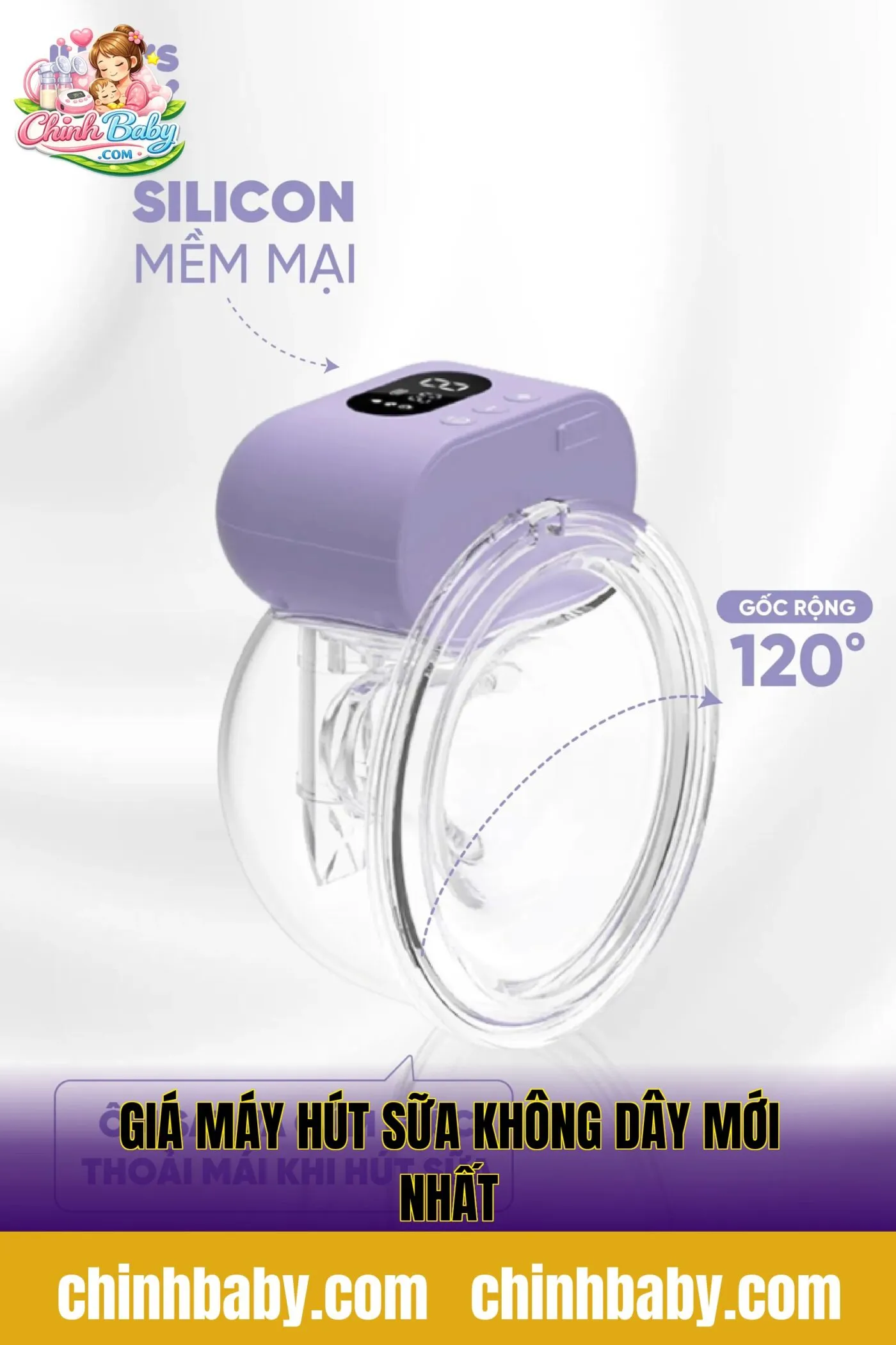 Giá máy hút sữa không dây mới nhất