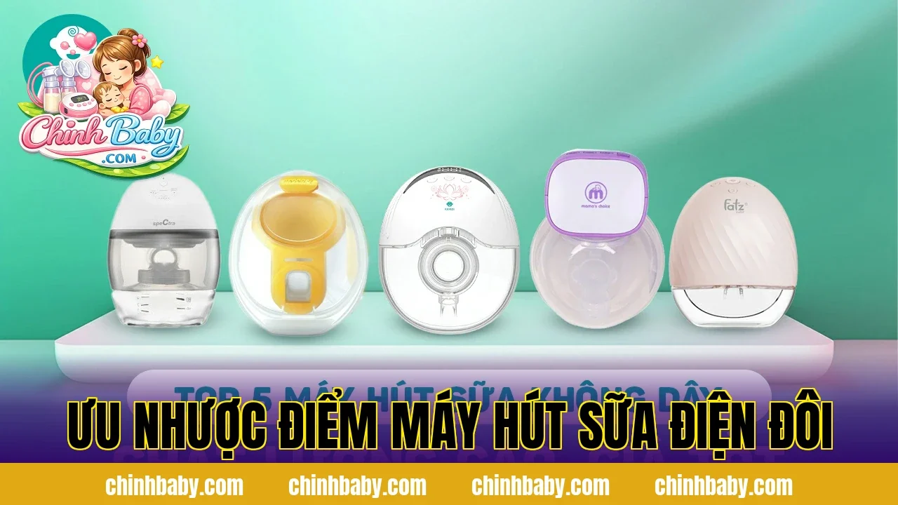 Ưu nhược điểm máy hút sữa điện đôi