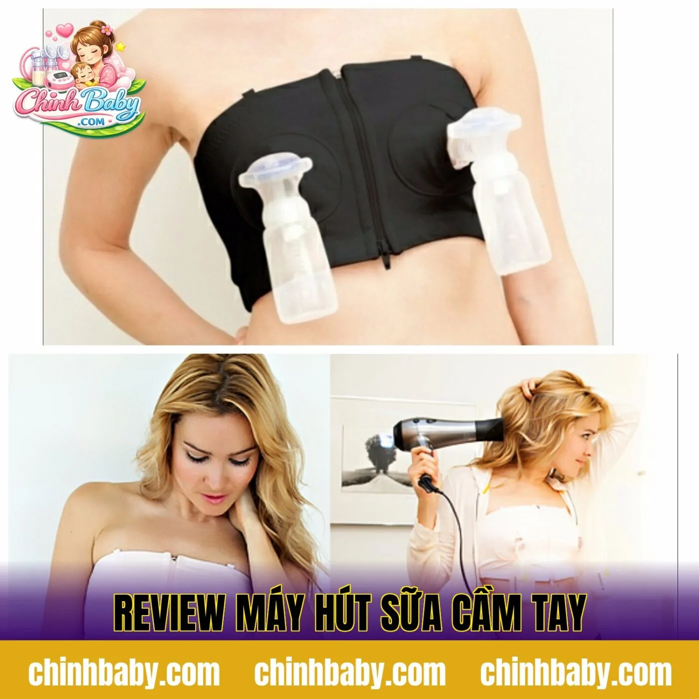 Review máy hút sữa cầm tay