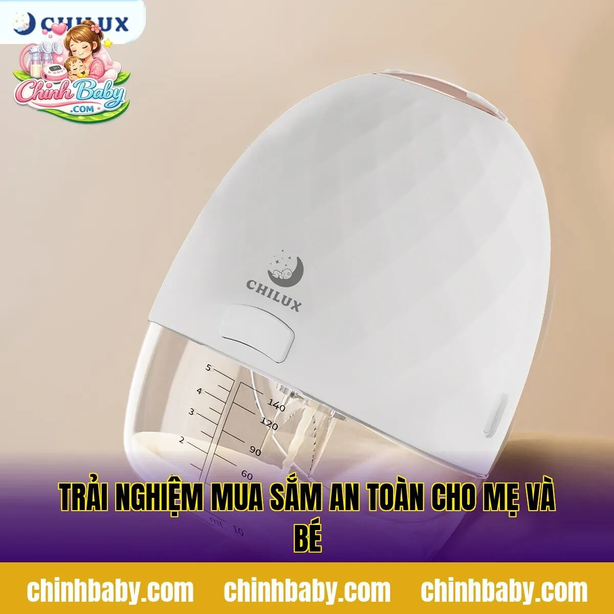 Trải nghiệm mua sắm an toàn cho mẹ và bé