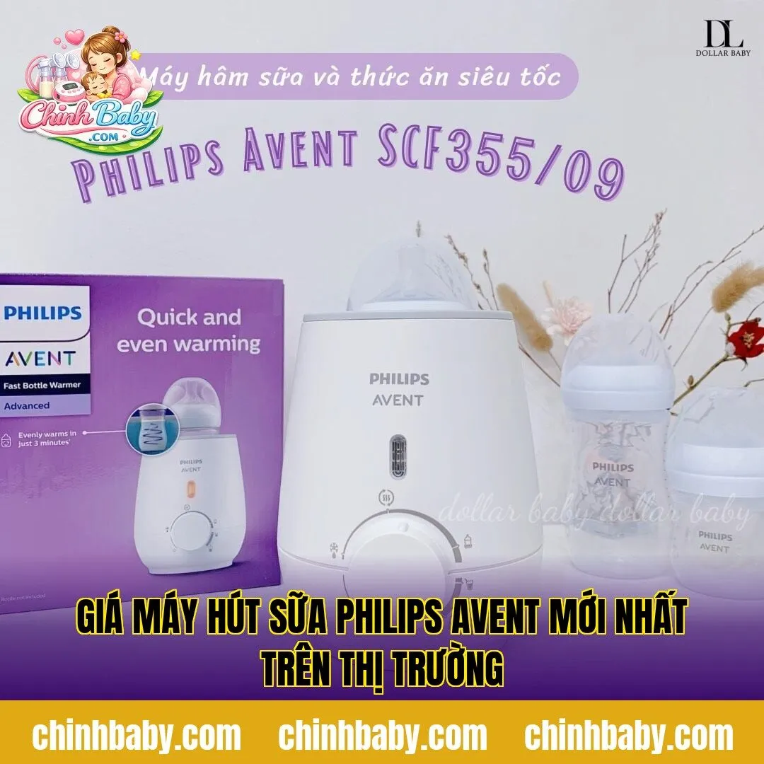 giá máy hút sữa Philips Avent mới nhất trên thị trường
