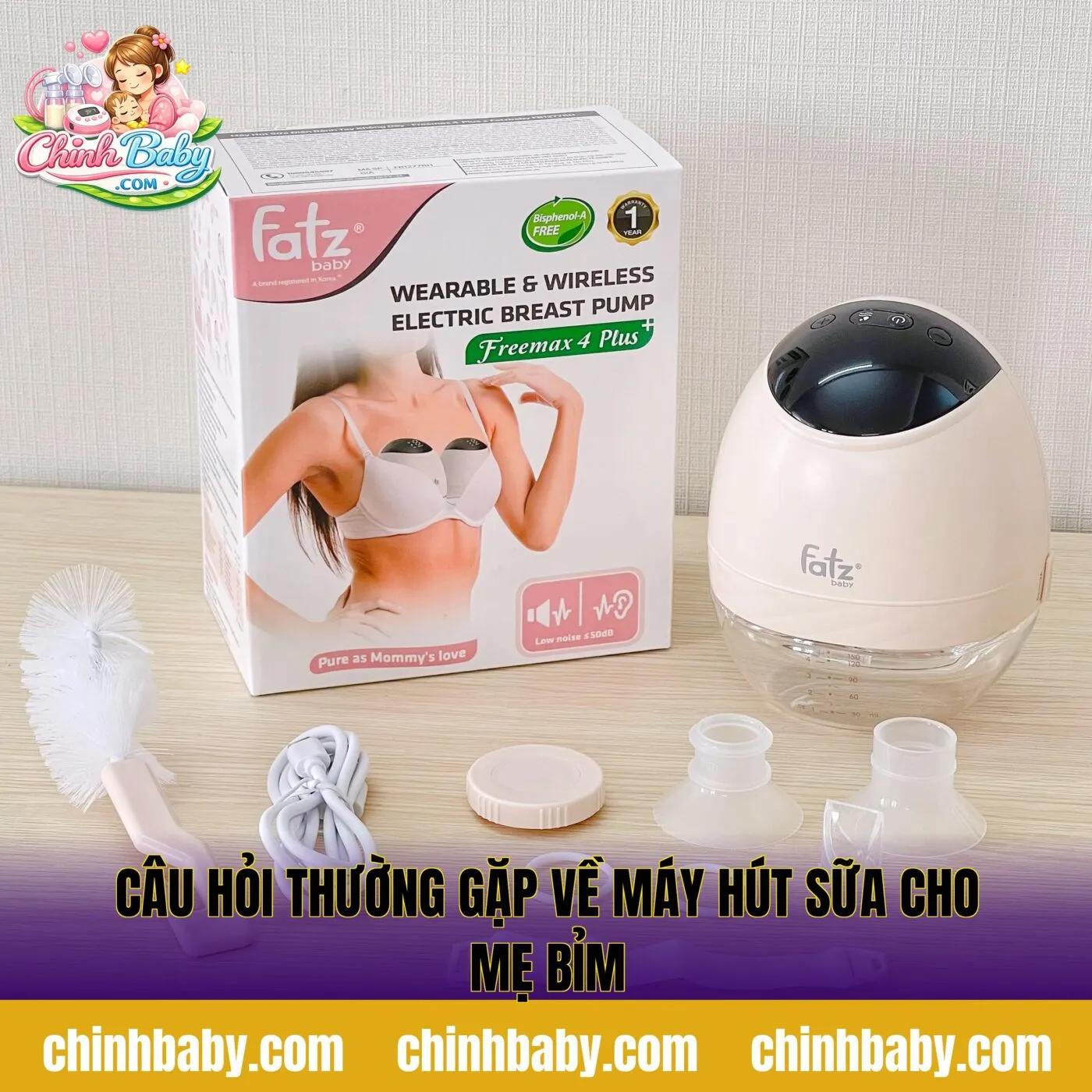 Câu hỏi thường gặp về máy hút sữa cho mẹ bỉm