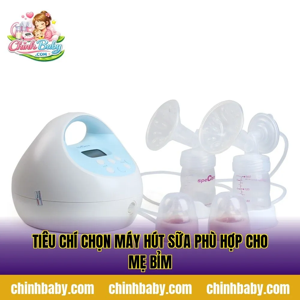 Tiêu chí chọn máy hút sữa phù hợp cho mẹ bỉm