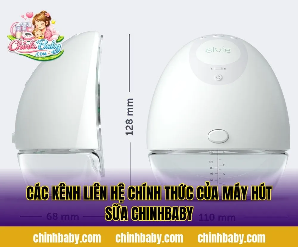 Các kênh liên hệ chính thức của máy hút sữa ChinhBaby