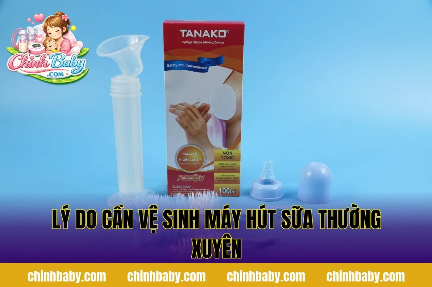 lý do cần vệ sinh máy hút sữa thường xuyên