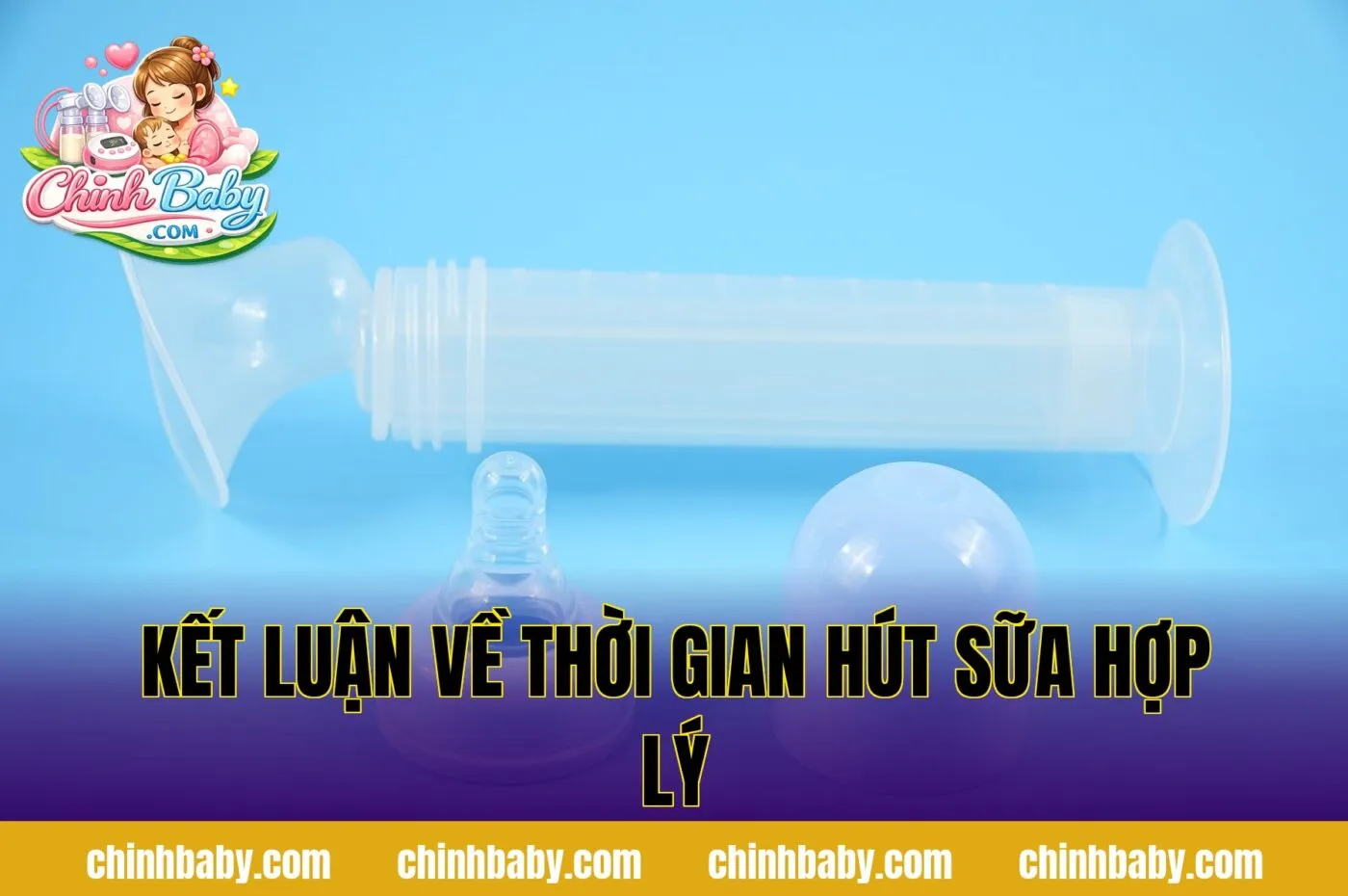 kết luận về thời gian hút sữa hợp lý