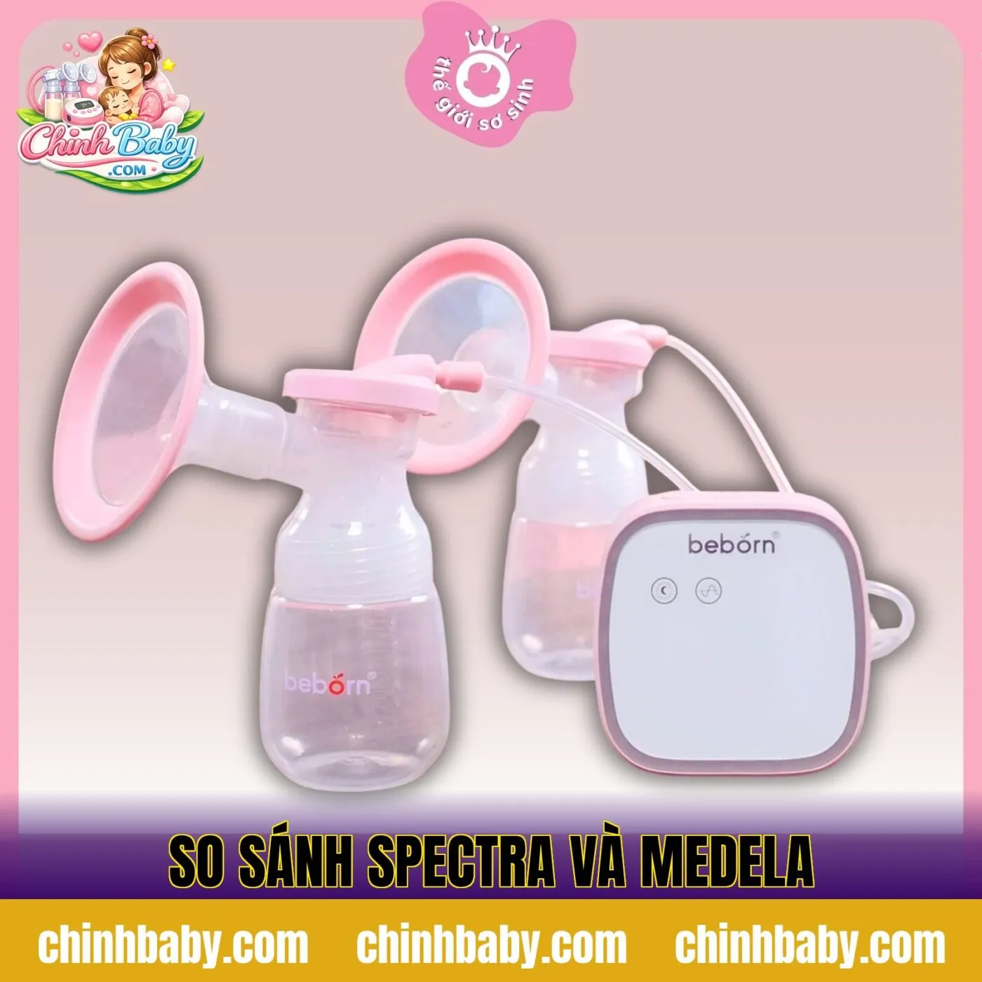 So Sánh Máy Hút Sữa Spectra Và Medela Chi Tiết