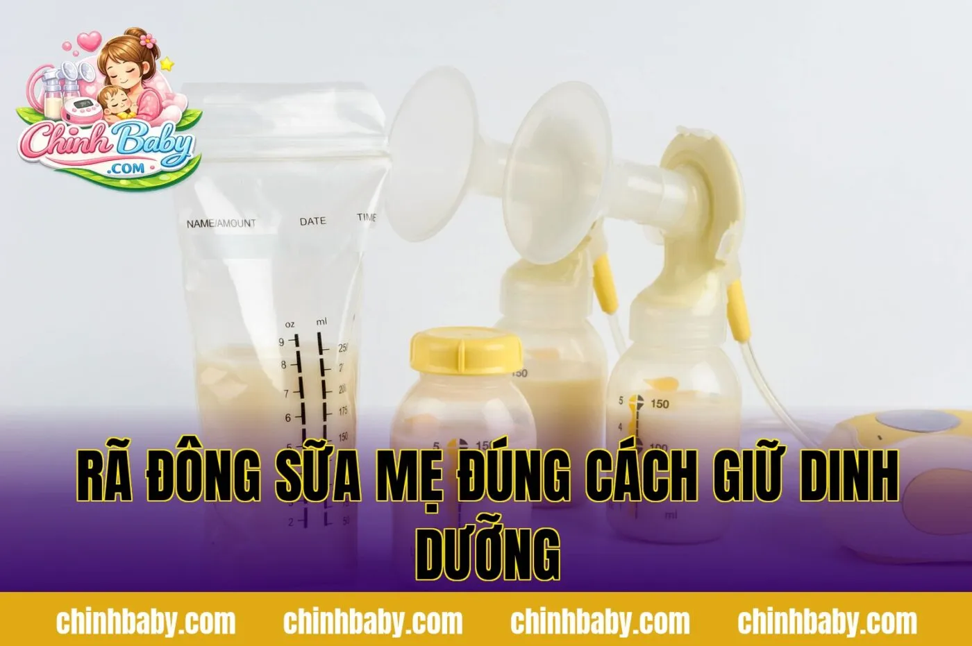 rã đông sữa mẹ đúng cách giữ dinh dưỡng