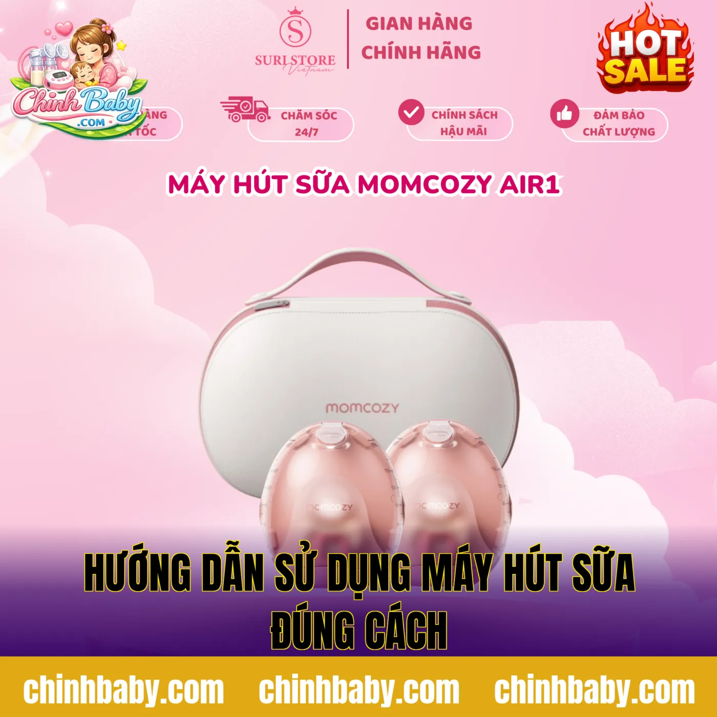 Hướng dẫn sử dụng máy hút sữa đúng cách