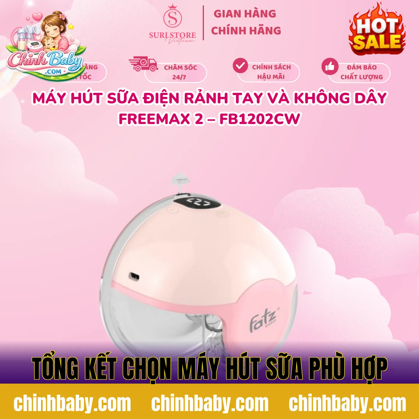 Tổng kết chọn máy hút sữa phù hợp