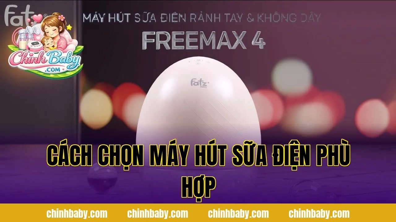 Cách chọn máy hút sữa điện phù hợp