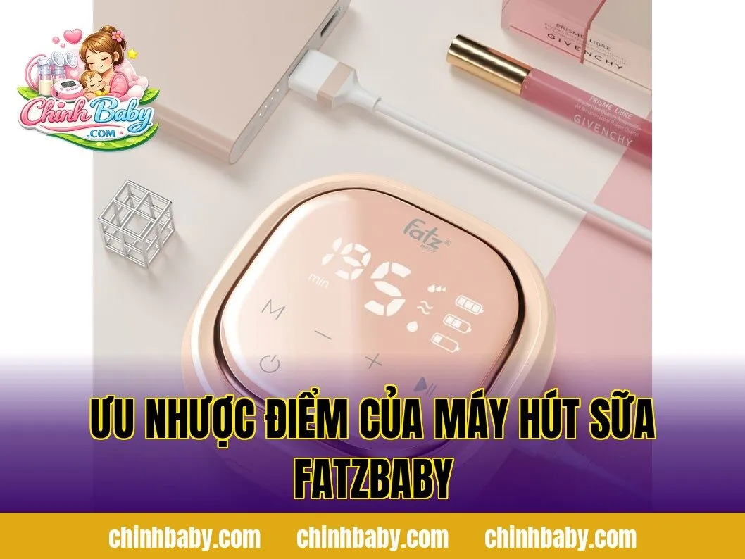 Ưu nhược điểm của máy hút sữa Fatzbaby
