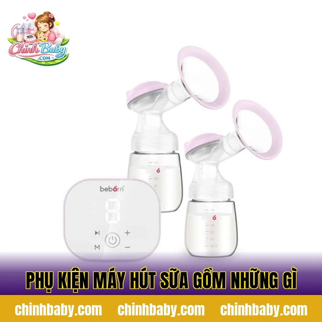 Phụ kiện máy hút sữa gồm những gì