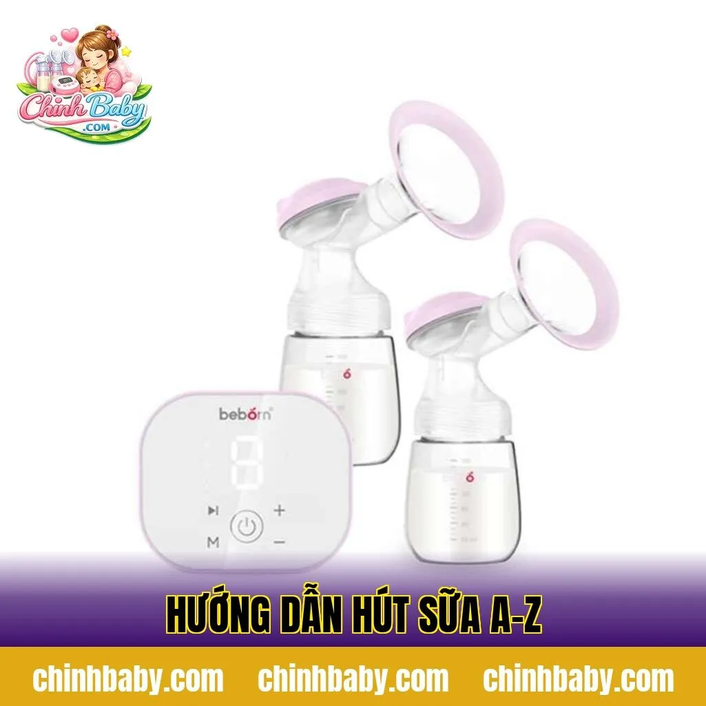 Hút Sữa Đúng Cách: Hướng Dẫn Chi Tiết Từ A–Z