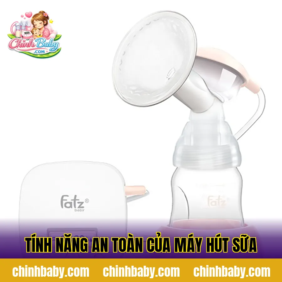 Tính năng an toàn của máy hút sữa