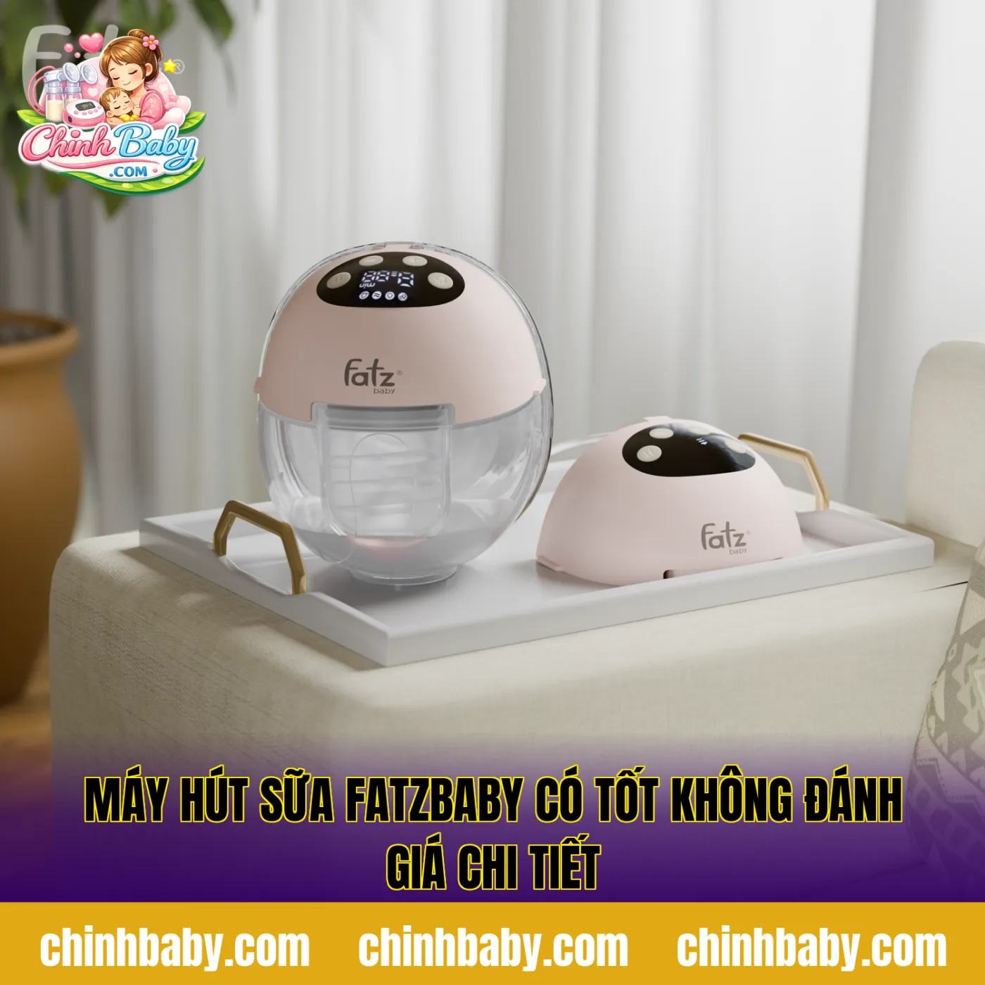 Máy hút sữa Fatzbaby có tốt không đánh giá chi tiết