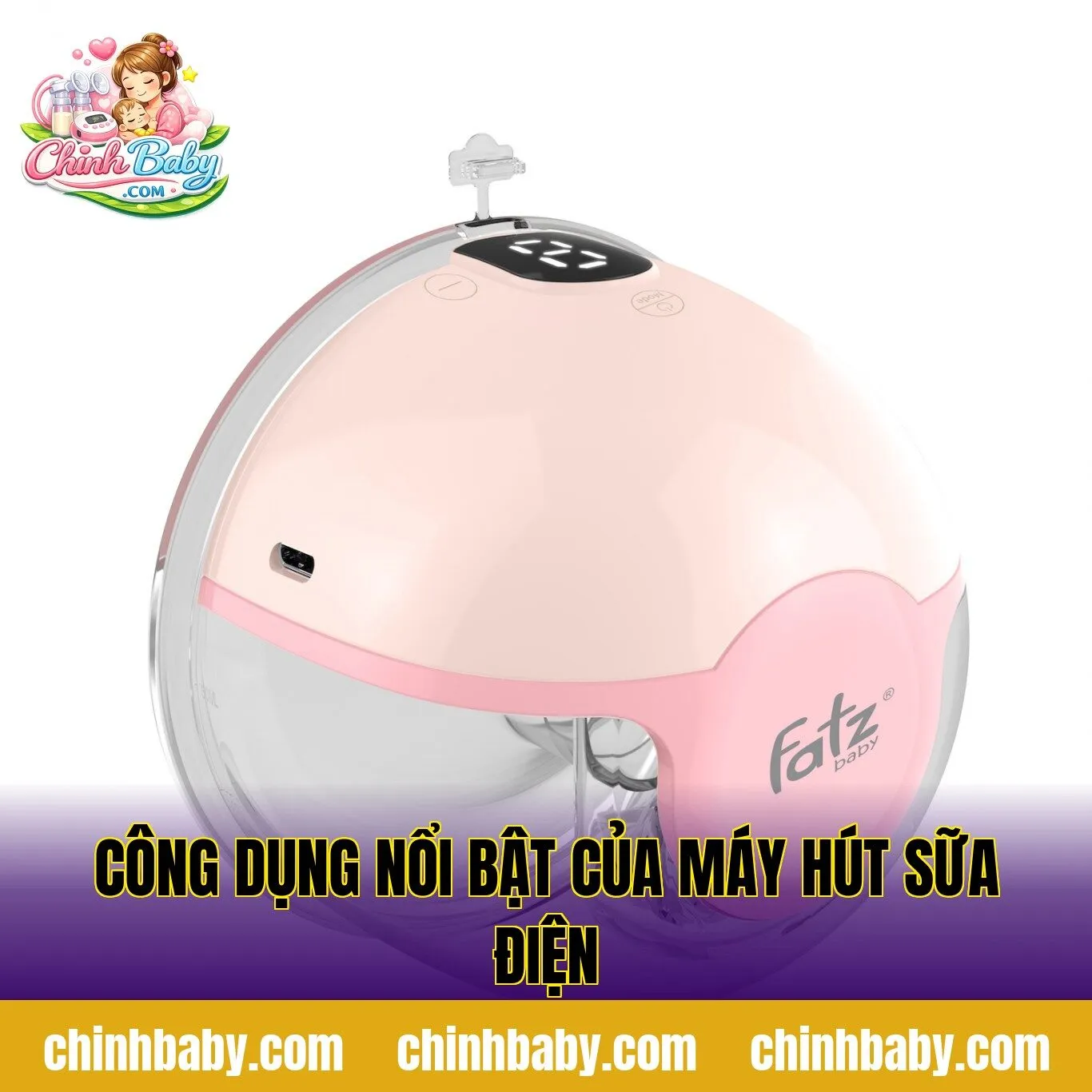 Công dụng nổi bật của máy hút sữa điện