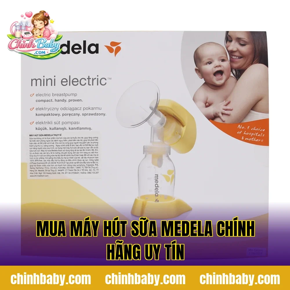 Mua máy hút sữa Medela chính hãng uy tín