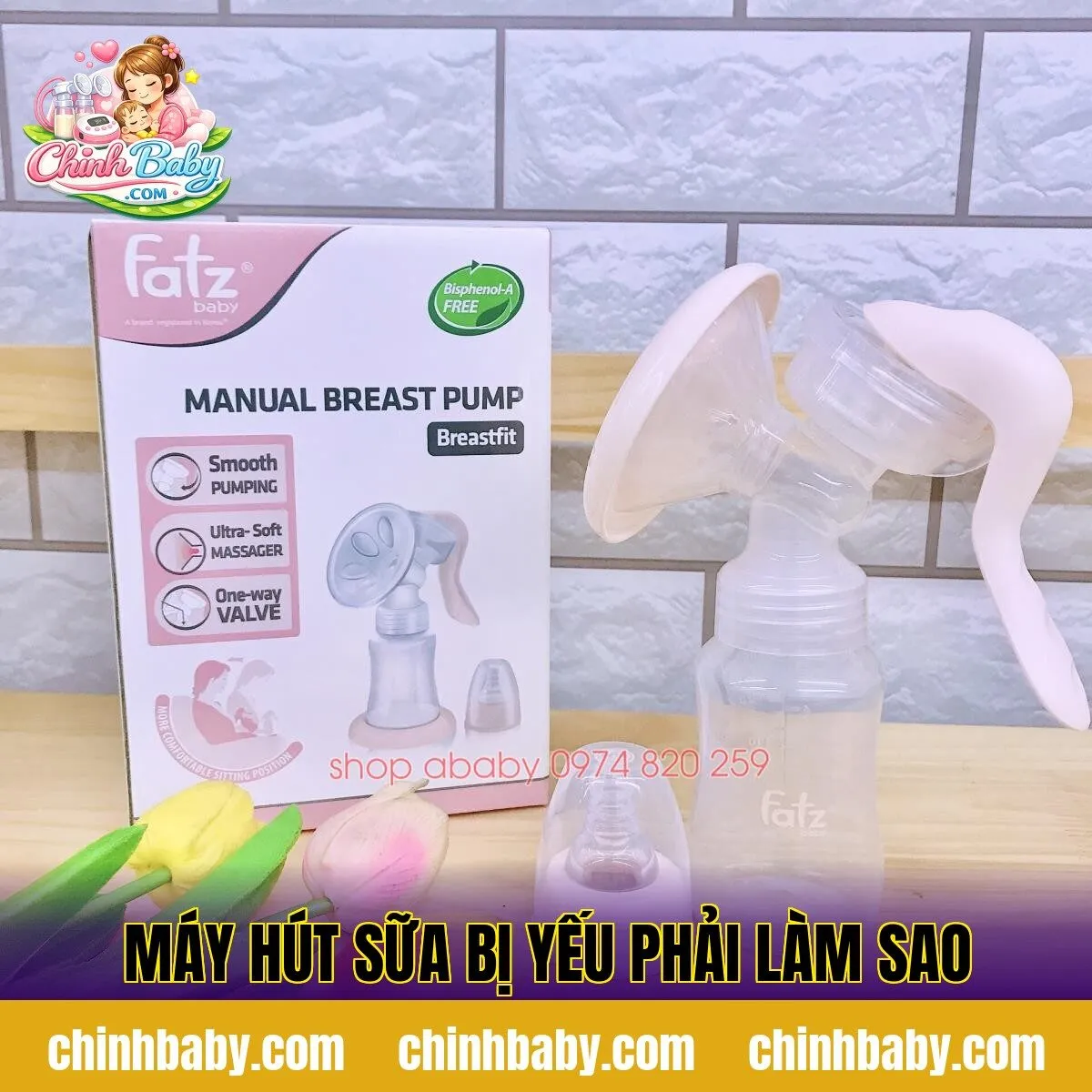 Máy hút sữa bị yếu phải làm sao