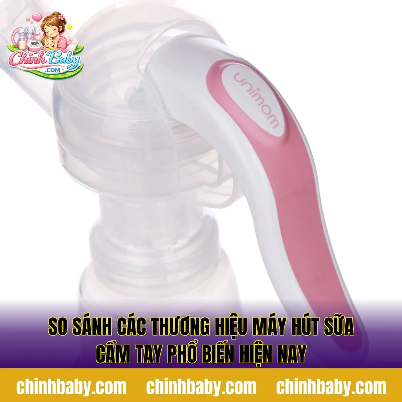 so sánh các thương hiệu máy hút sữa cầm tay phổ biến hiện nay