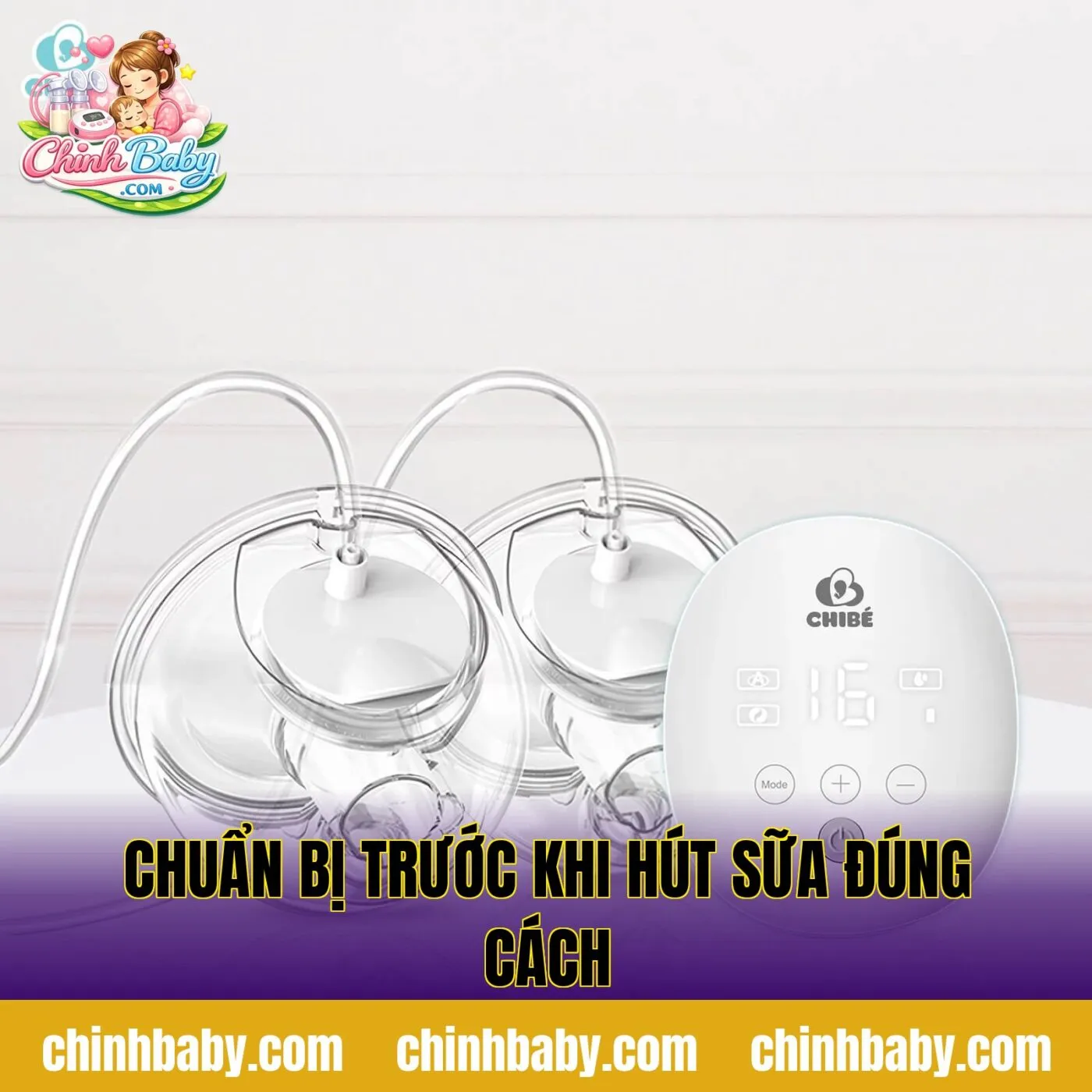 Chuẩn bị trước khi hút sữa đúng cách