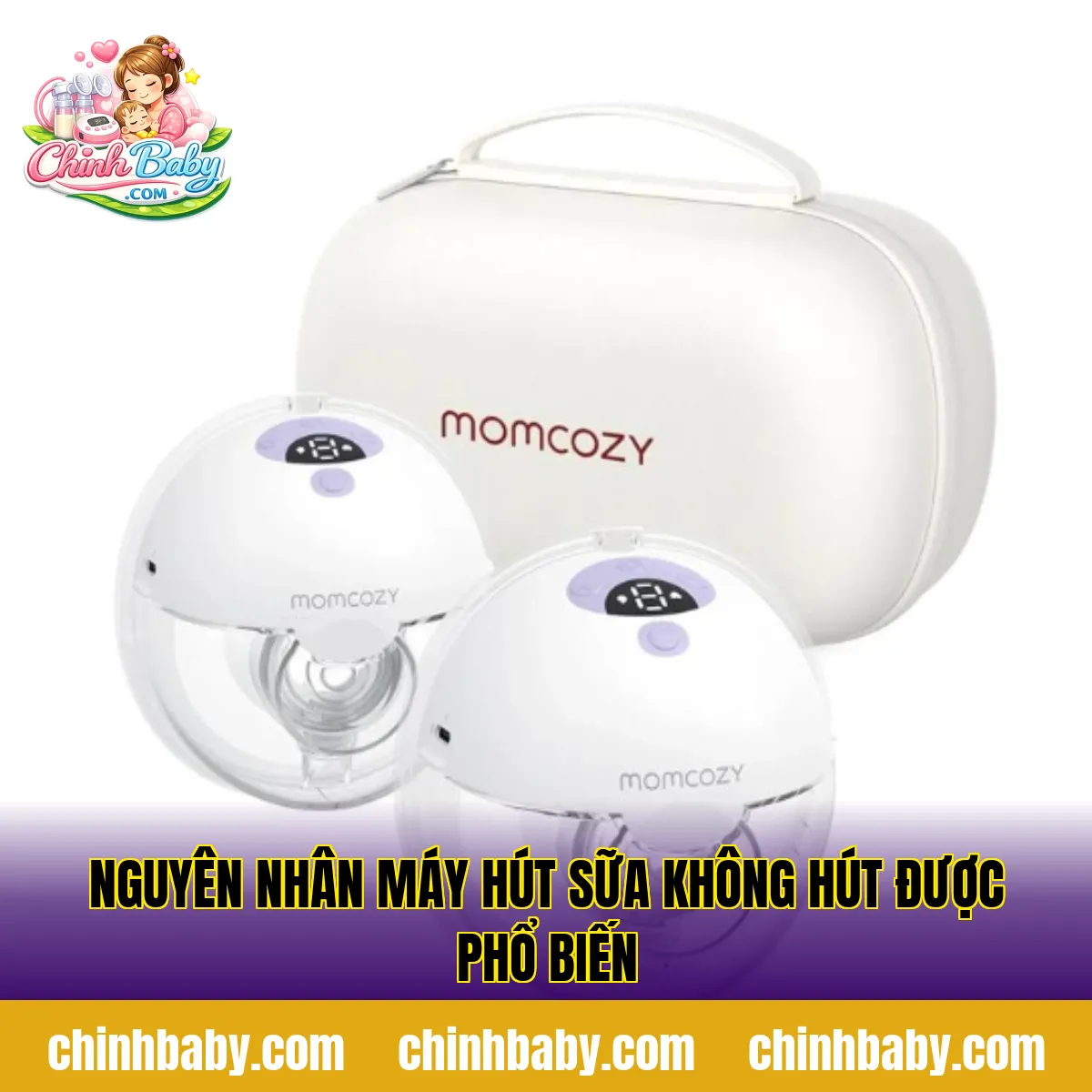 nguyên nhân máy hút sữa không hút được phổ biến