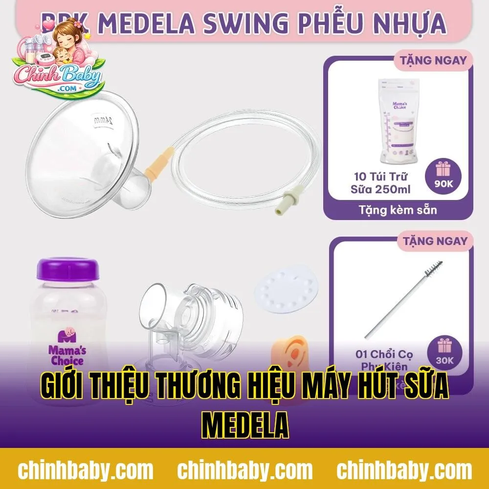 Giới thiệu thương hiệu máy hút sữa Medela