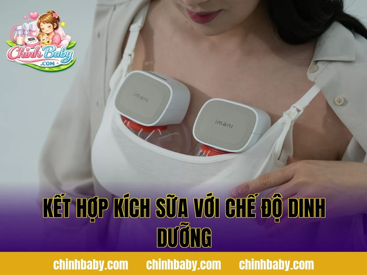kết hợp kích sữa với chế độ dinh dưỡng